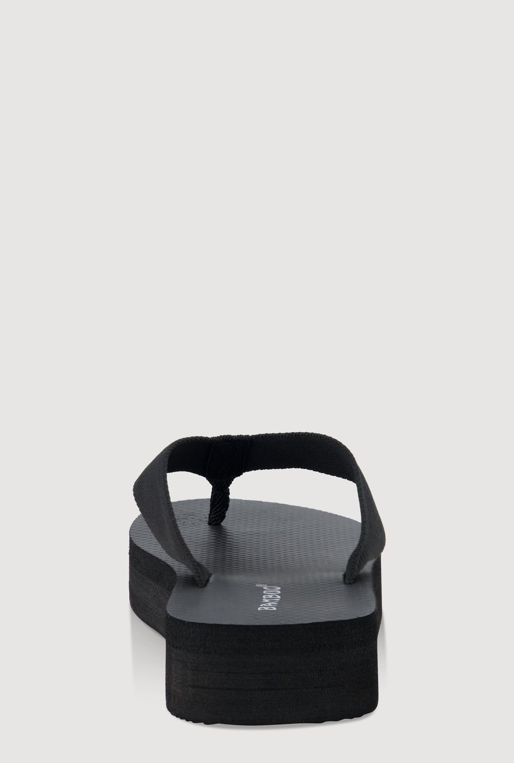 Open Toe Low Platform Flip Flops