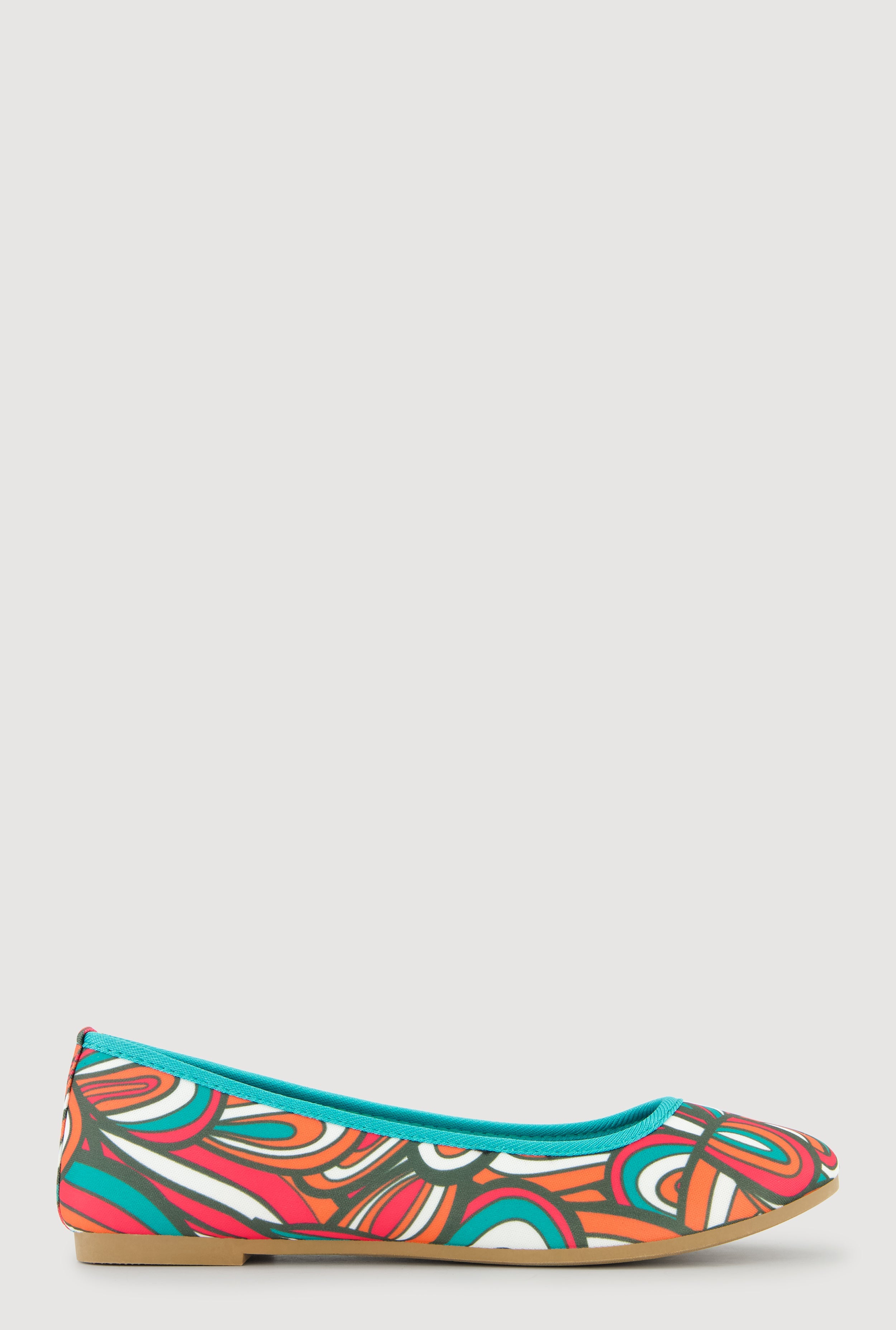 Round Toe Ballerina Flats