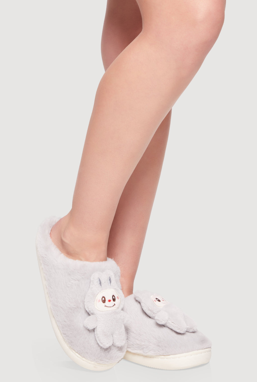 Fluffy 3D Monster Slippers