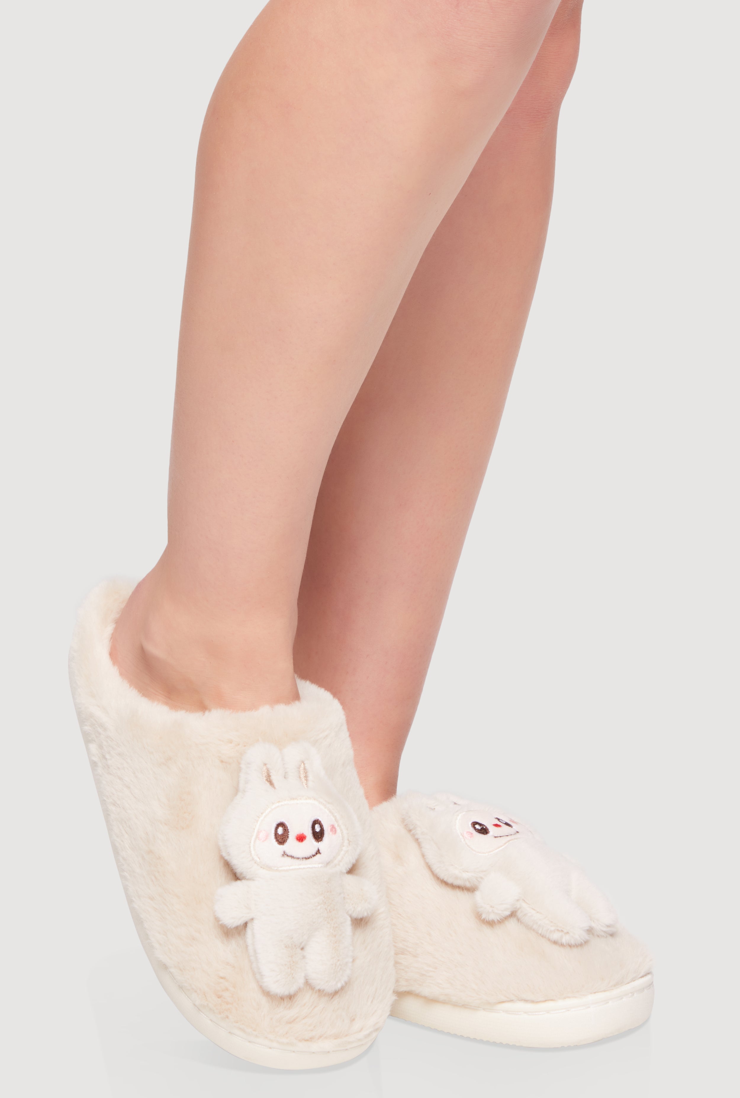 Fluffy 3D Monster Slippers