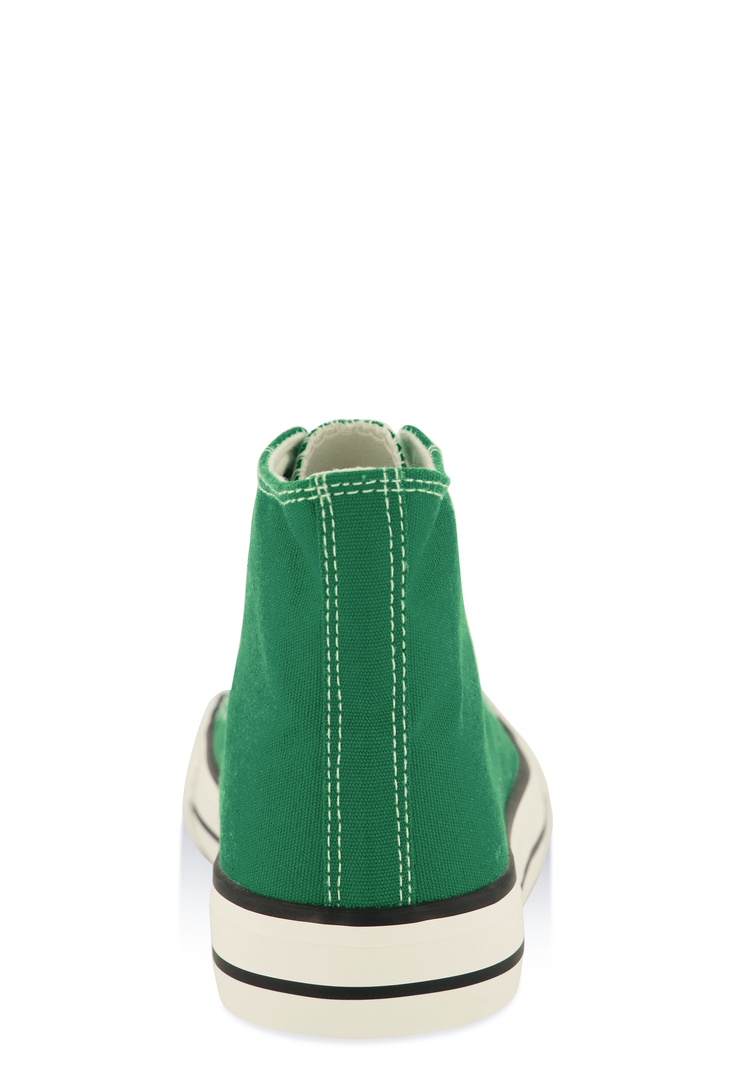 Canvas High Top Lace Up Sneakers
