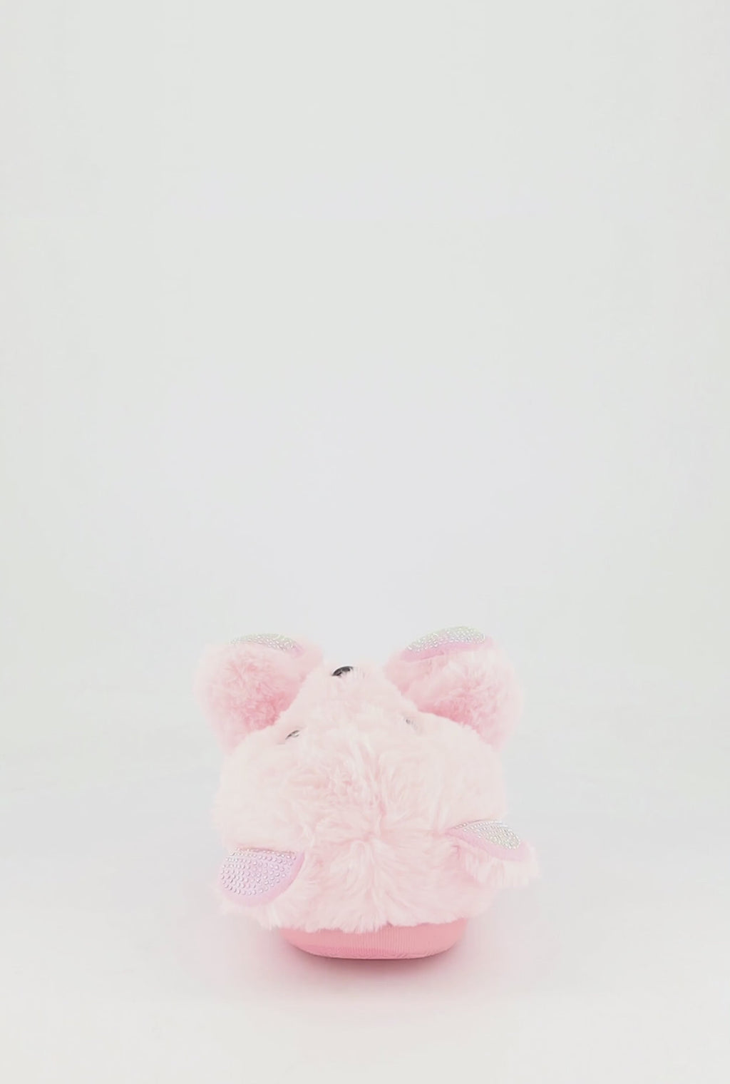 Faux Fur Teddy Bear Slippers