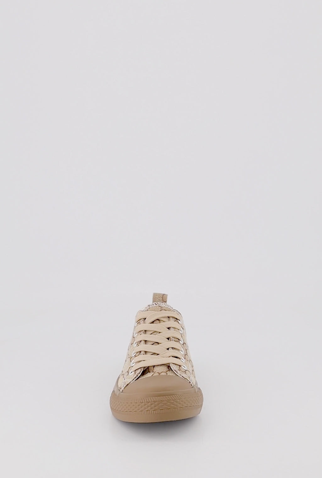 Lace Up Low Top Canvas Sneakers