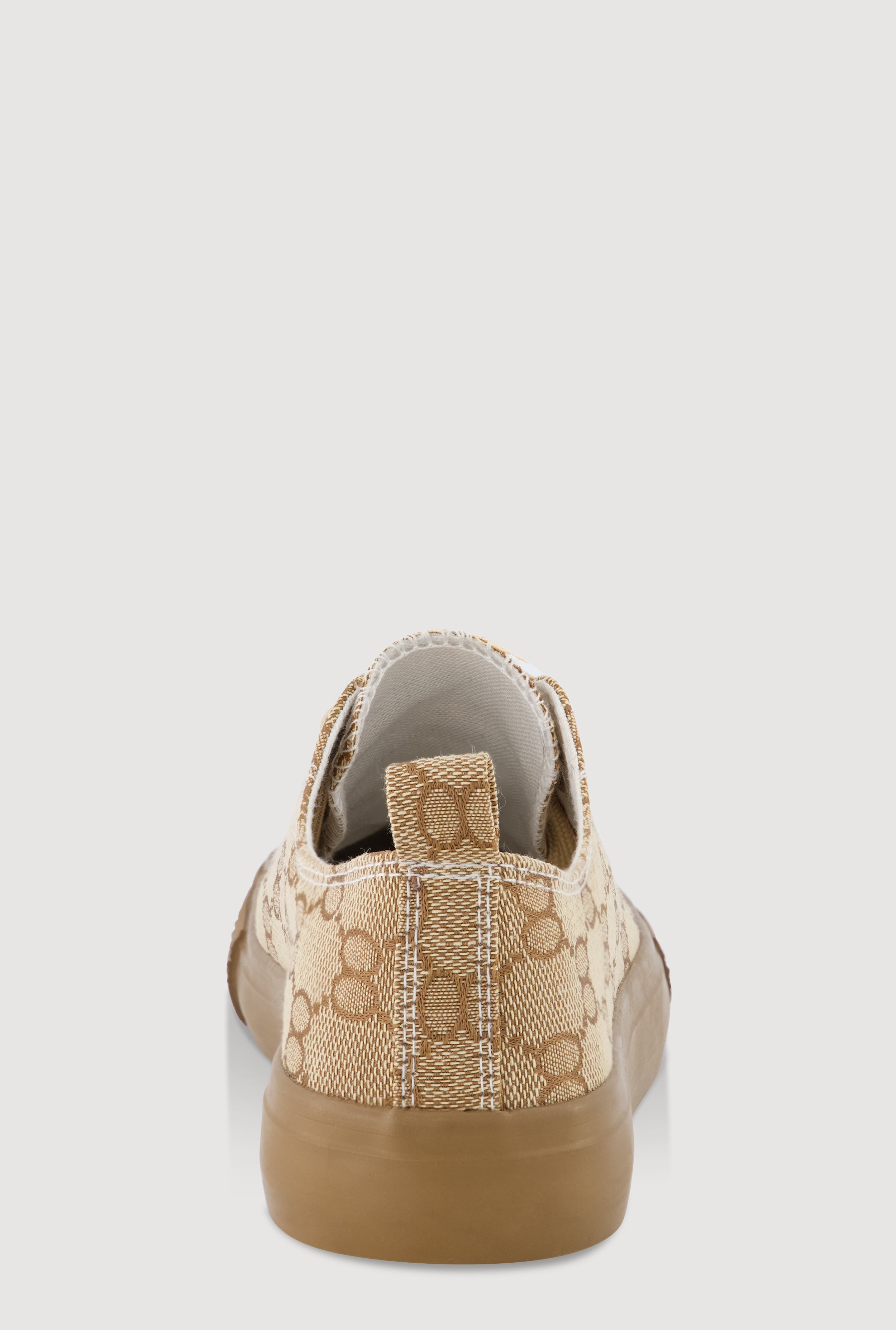 Lace Up Low Top Canvas Sneakers