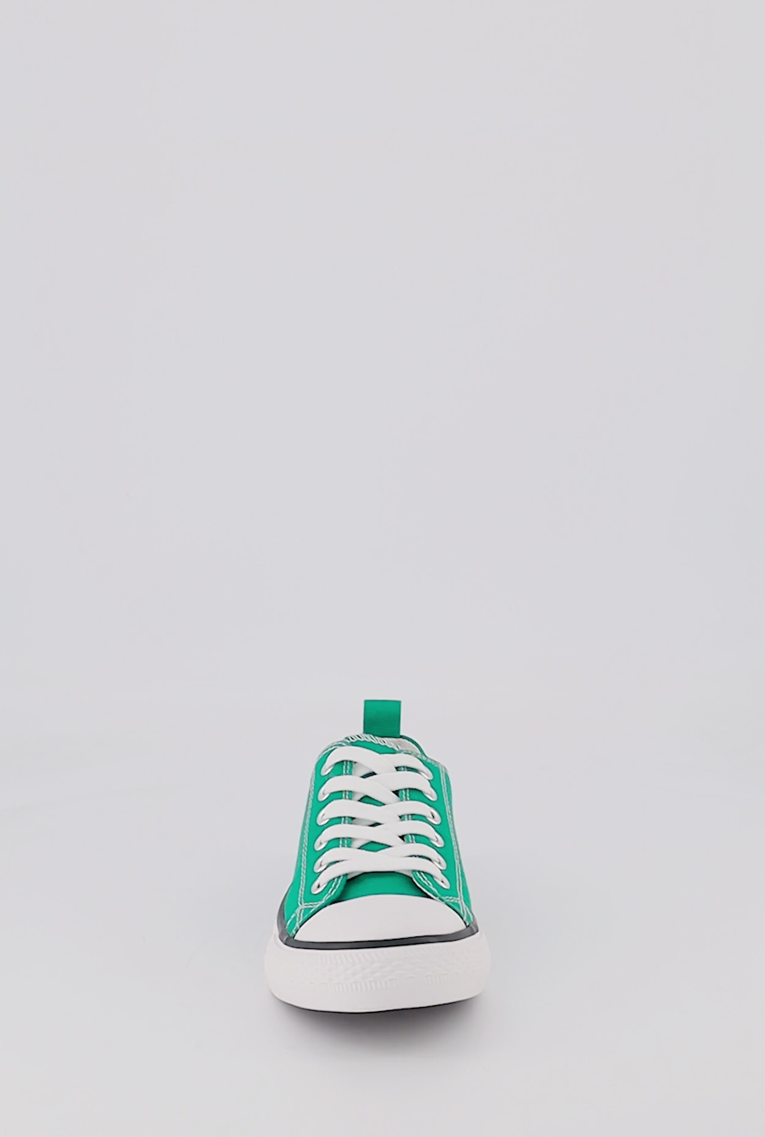 Lace Up Low Top Canvas Sneakers